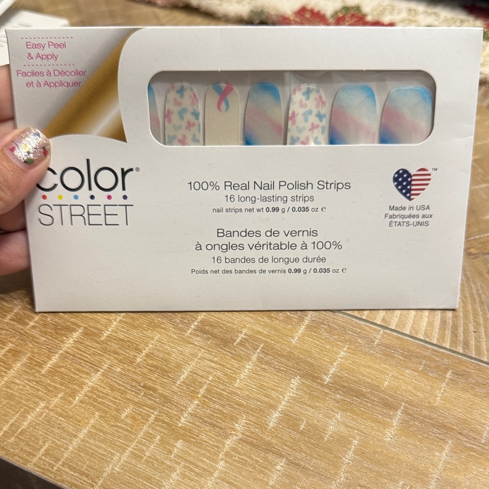 Color Street Nail Polish Strips - never forgotten